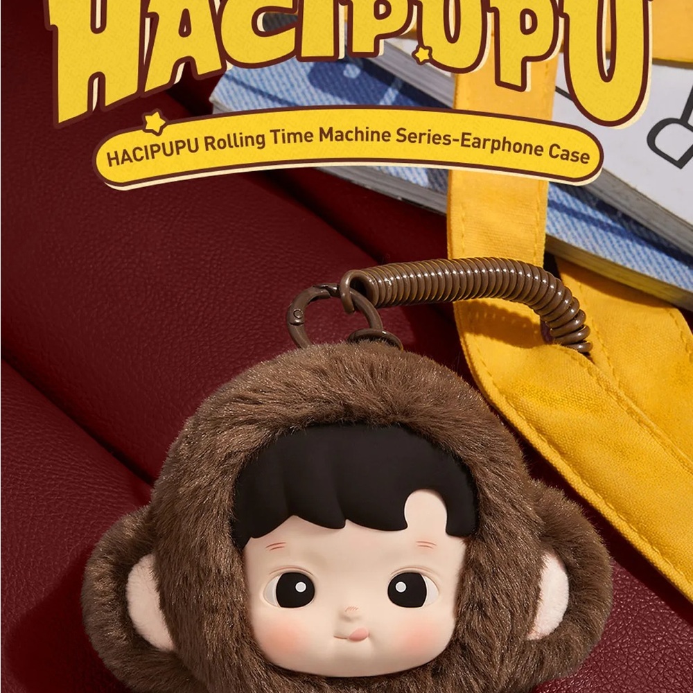 POPMART HACIPUPU Rolling Time Machine Series Earphone bag New HOT